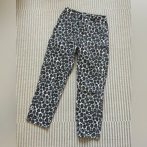 ASOS green leopard print pants